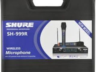 Baza cu 2 microfoane ,, Shure'' la pret de 80 Euro !!!Радиосистема Shure SH-999R, база, 2 микрофона foto 4