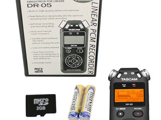 Tascam DR-05 портативный PCM/MP3 рекордер. foto 8