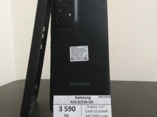 Samsung Galaxy A53,8/256 Gb,3590 lei