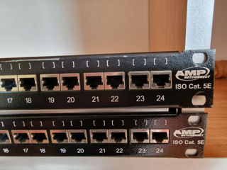 Tyco Amp Netconnect Cat5e 24-port Universal Patch Panel foto 0