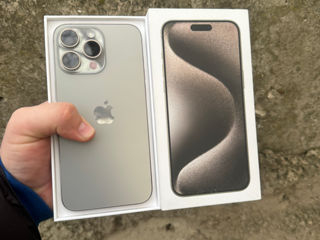 Vind iPhone 15 Pro Max 256Gb Natural Titanium , Ca Nou , Garantie foto 3