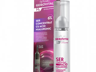 Ser antirid concetrat cu acid hiuluronic 6% foto 1