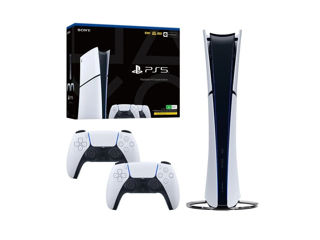 Sony PlayStation 5 Digital Slim + 2nd DualSense Controller - всего 9999 леев! foto 1