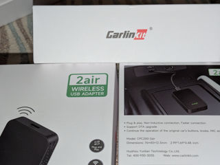 CarlinKit 5.0 (2Air) - Apple Carplay si Android Auto fara fir foto 4