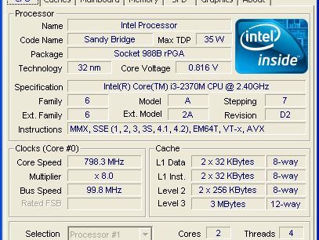 Intel Core i3-2370M foto 3