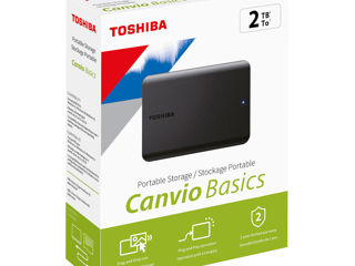 Toshiba Canvio Basics 2022 2TB - всего 1499 леев! foto 2