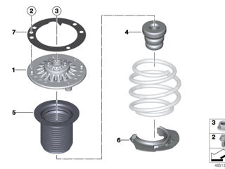 Опоры bmw f20 f30 f31 f36.. foto 4