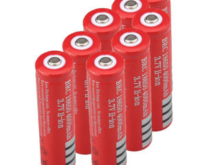 Аккумуляторы для фонарей  электронных  Литиевые аккумуляторы 18650 емкостью 3500mA 25 foto 2