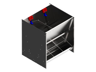 Hrănitoare automată MF pentru purcei și porci la îngrășare foto 4