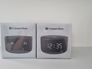 Яндекс Станция Мини 3 (Алиса) с часами и глазками. Yandex station mini 3 фото 0