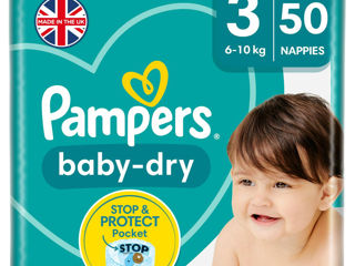 Pampers baby dry 3,4