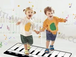 Музыкальный, танцевальный коврик-пианино Toddler Instrument foto 8