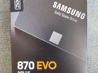 SSD качественные 120-250-500GB новые и б/у. HDD 3.5" 160G-4ТB.