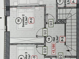 Apartament cu 3 camere, 135 m², Botanica, Chișinău foto 9