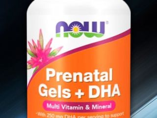 Prenatal gels + dha здоровье женщин во время беременности и кормления грудью now foods (сша)