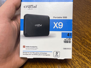 Crucial x9 Portable SSD 4TB