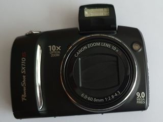 Цифровой фотоаппарат оптический zoom x10 canon powershot sx110 ix foto 2
