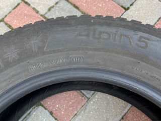 4 Anvelope de iarna Michelin Alpin5 215/65 R17 foto 3