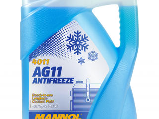 Antigel albastru MANNOL 4011 Antifreeze AG11 (-40 C) Longterm 5L