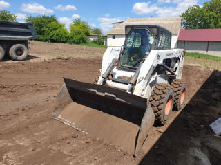 Bobcat kamaz demolarea si evacuare buldoexcavator ,вывоз стороительного мусора. foto 5