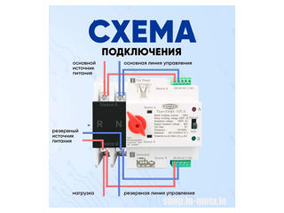 TOMZN TOQ5-125/2, 125A, 220V Одна фаза foto 5