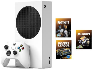 Microsoft Xbox Series S + in-game cadouri (Fortnite / Rocket League / FallGuys)