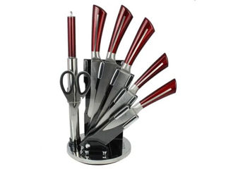 Set de cuțite 7 ps. suport din masă plastică (007-65)