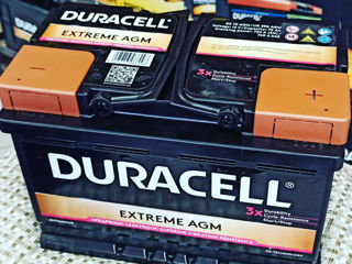 Аккумулятор Duracell Extreme 70Ah 720A AGM (- +) (278/175/190)