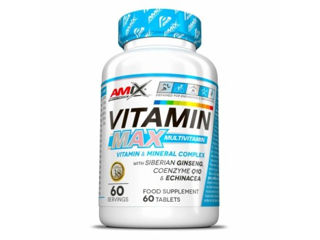 Мультивитамины AMIX VITAMIN MAX MULTIVITAMIN 60 TABS foto 1