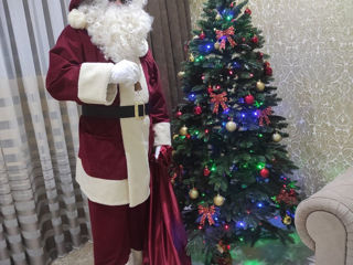 Costum de Mos Craciun Santa Claus ,Fulguța și Crăciunița in chirie.Костюм Деда Мороза и Снегурки аре