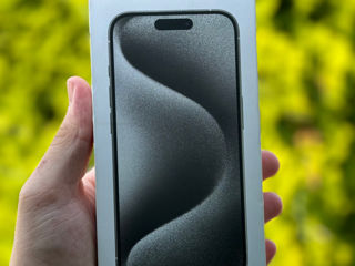 Iphone 15 Pro 256 GB White Titanium Sigilat