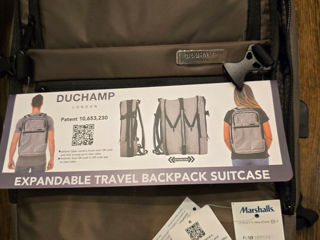 Duchamp London - Rucsac Extensibil NOU NEW foto 2