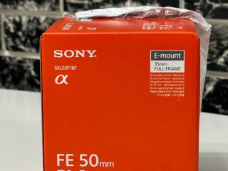 Sony FE 50mm F1.8. Nou! Garanție !