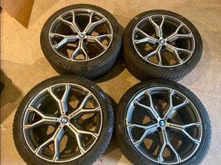 Set Original BMW Style 741Mpaket X5 G05, X6 G06, X7 G07,r21 315/35-275/40.Stare ideală!