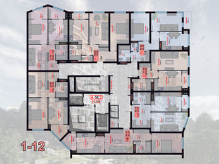 Apartament cu 3 camere, 78 m², Centru, Chișinău foto 4