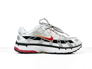 Nike P 6000 White Silver Red Unisex 36-45 foto 7