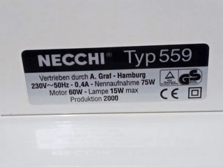 Necchi-559.Рукавная. Made in Germany.Вся комплектация.Отправлю по стране. foto 5