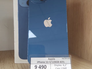 Apple iPhone 13 4/128GB 9490 lei