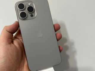 Vind iPhone 15 Pro Max 256Gb Natural Titanium , NOU , Neactivat , Garantie 1 An