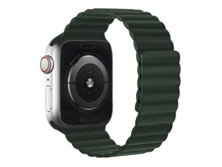 HOCO iWatch WA07 Lanț flexibil din silicon magnetic (42/44/45/49mm) foto 4