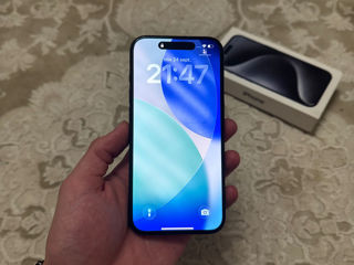 iPhone 15 Pro 128GB Blue Titanium foto 1