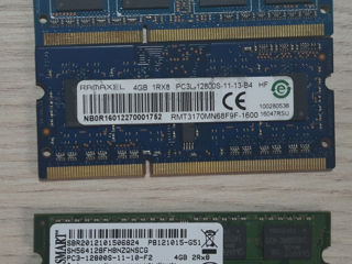 DDR3 для ноутбуков 12800S 4GB PC3L 100 леев foto 2