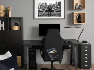 Set de mobilă pentru oficiu IKEA (Negru)