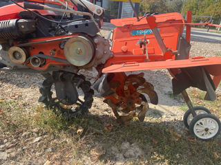 Motocultor Kubota de 7cp cu freza rotativa recent importat. foto 8