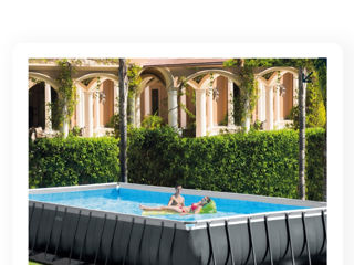 Vând piscina 105 intex, calitate premium, folosită 2 sezoane. foto 3