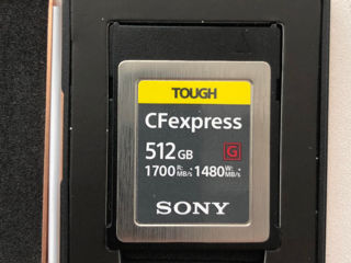 Sony 512GB XQD CFexpress Type B TOUGH Memory Card foto 1