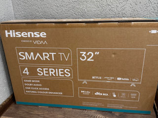 Новый смарт телевизор Hisense 32 диагональ