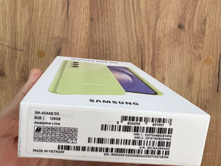 Samsung A54 5G 8/128gb Lime nou sigilat , Garantie 12luni foto 2