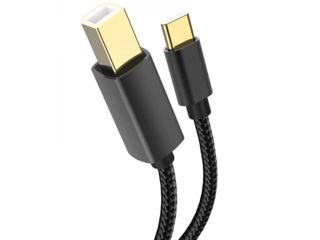 XO GB010B Type-c to USB B printing data cable 1.5M foto 2