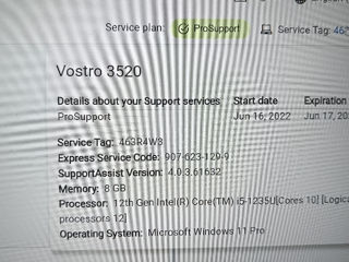 2023 Dell  3520 i5 12th  Nvidia mx (nu gtx/rtx) foto 10